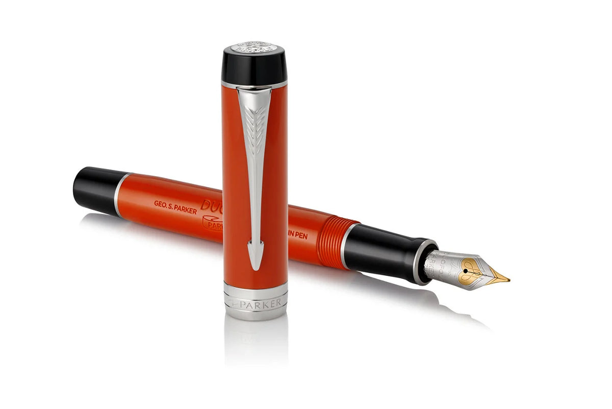 Parker Duofold Centennial Fountain Pen - Big Red Vintage