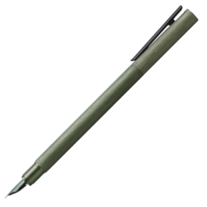 Faber-Castell Neo Slim Aluminium Olive Green Green Fountain Pen
