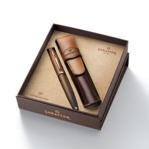 Sheaffer 100 Coffee Edition Fountain Pen with Coffee Pen Pouch