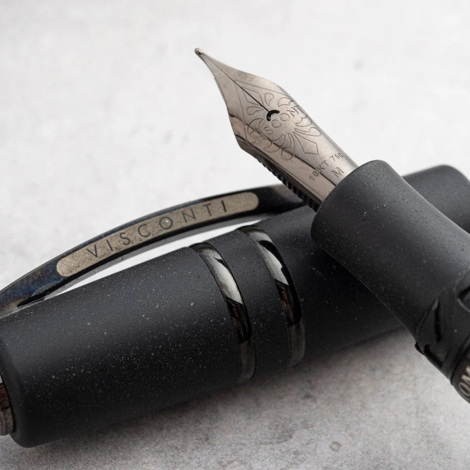 Visconti Homo Sapiens Lava Fountain Pen - Dark Age
