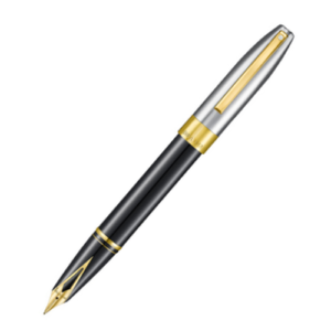 Sheaffer Legacy Glossy Black, Chrome & 14k Gold-Plated Fountain Pen